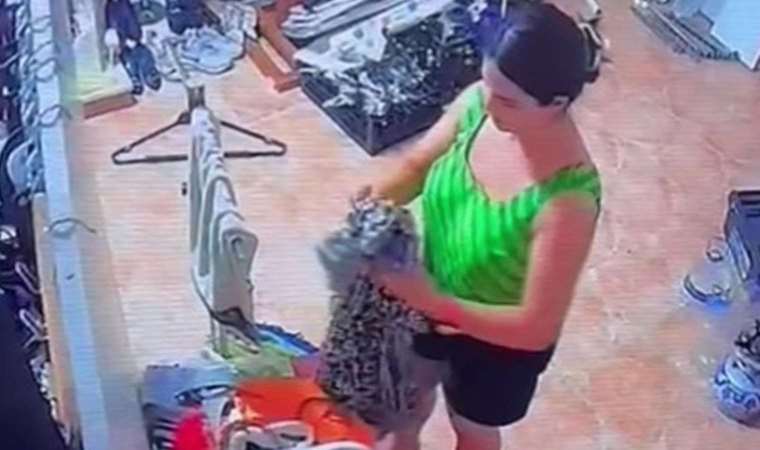 Pes dedirten hırsızlık: 'Sahte polis' rolüyle kıyafet çaldı