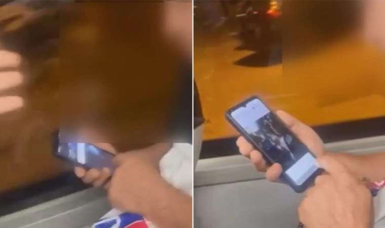 Otobüste gizlice kadının fotoğrafını çeken şahıstan pişkin savunma