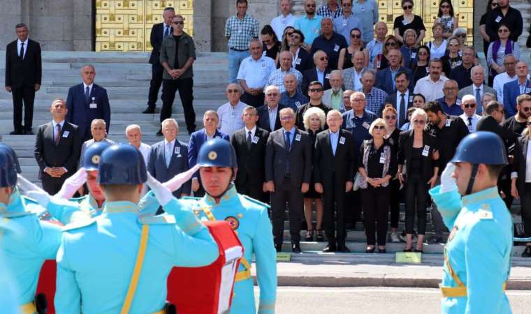 Eski milletvekili Mehmet Pürdeloğlu için TBMM'de tören düzenlendi!