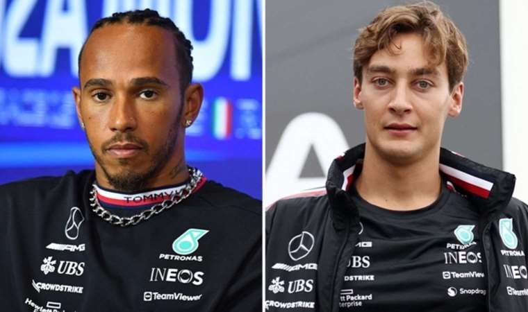F1'de Mercedes'ten Lewis Hamilton ile George Russell kararı