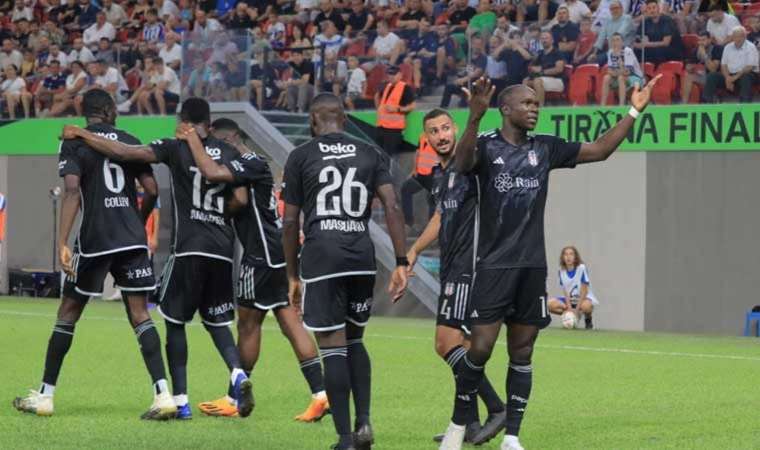 Beşiktaş'ın Neftçi maçları kadrosu belli oldu