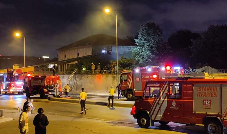 Veliefendi Hipodromu önündeki yangında 'kundakçı' şüphesi