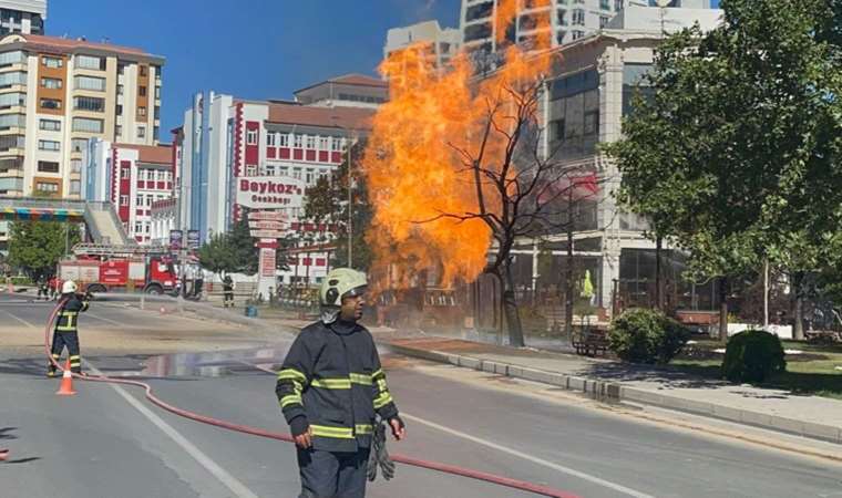 Niğde'de doğalgaz borusu patladı: 1 yaralı