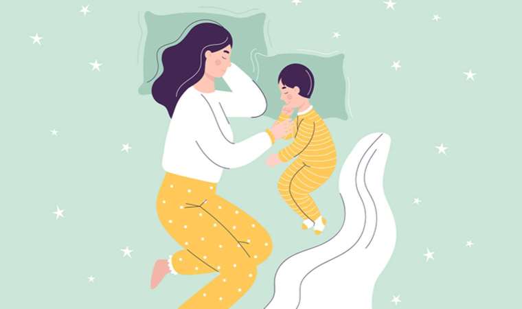 Bebekle birlikte uyumak