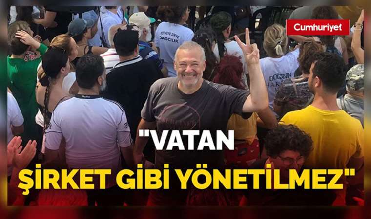 Akbelen'de büyük buluşma... Oyuncu Levent Üzümcü 5'li çeteyi eleştirdi!