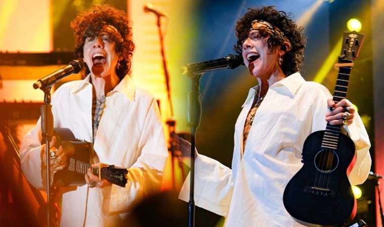 Dünyaca ünlü şarkıcı LP Antalya'da konser verdi: 'Türk müziği ve kültürüne ilgim hiç azalmadı'