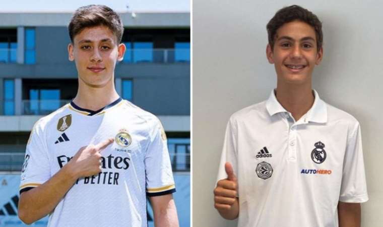 Real Madrid'li Arda Güler'den Ömer Kutluay'a tebrik mesajı!