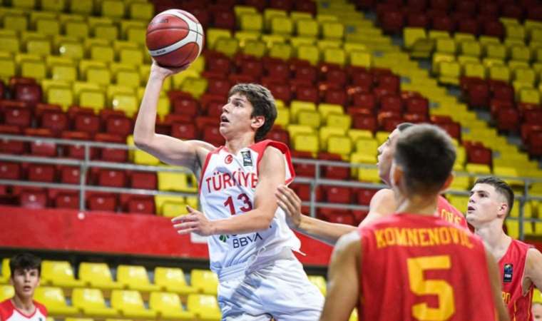 U16 Milli Takımı Karadağ'a kaybetti