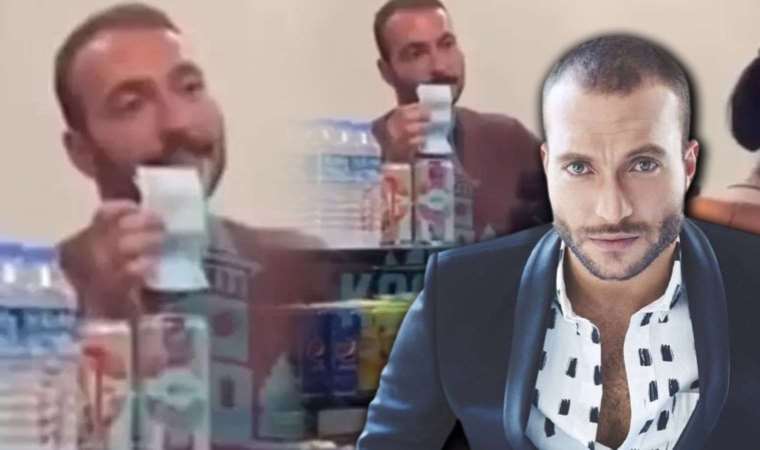 Ünlü oyuncu Görkem Sevindik hastane kantininde satış yaparken görüntülendi