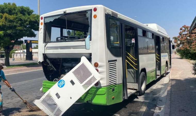 Halk otobüsü ile kamyonet çarpıştı: 5 kişi yaralandı!