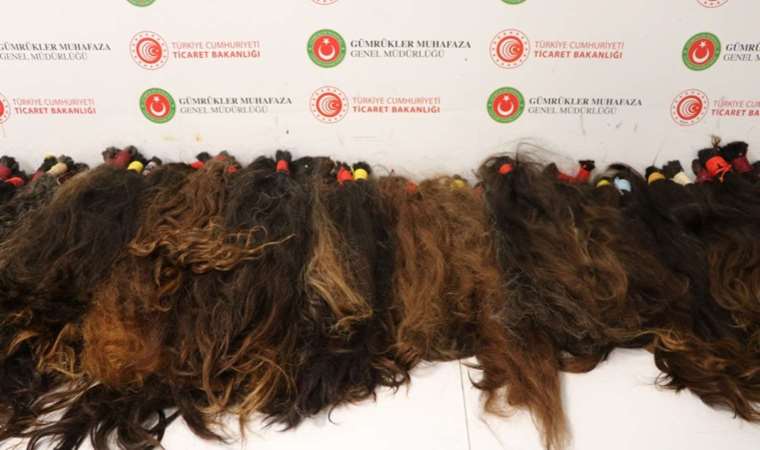 İnsan saçı kaçakçılarına operasyon: 53 kilogram saç ele geçirildi