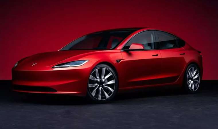 Tesla'nın uygun fiyatlı Model 3 aracının 2024 versiyonu tanıtıldı