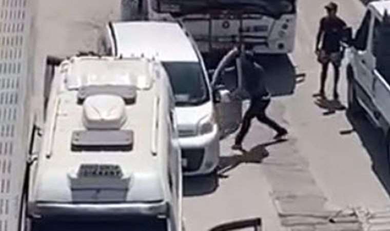 Araç sürücüsüne bıçakla saldıran minibüs şoförüne 'para cezası'
