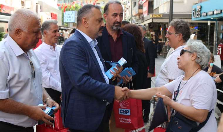 CHP İzmir Dünya Barış Günü’nde sahaya indi
