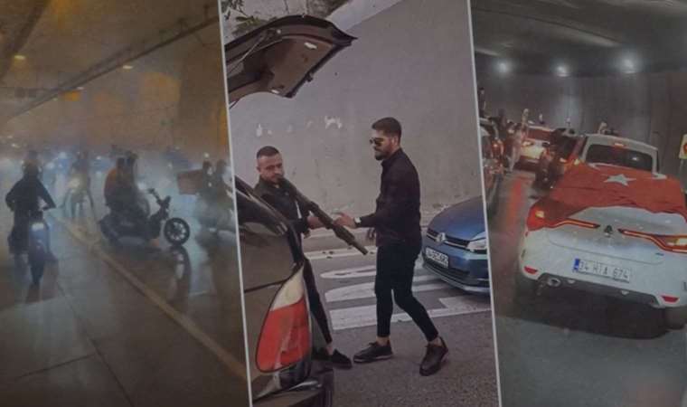 İstanbul'da sahne magandaların: Ne can ne de kural dinlediler!