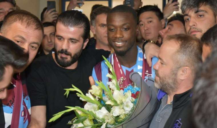 Trabzonspor'un yeni transferi Nicolas Pepe kente iniş yaptı!