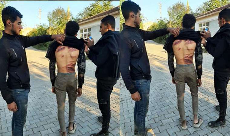 Sınırda Yunan güvenliği tarafından darbedilen kaçak göçmenler Türk köyüne sığındı