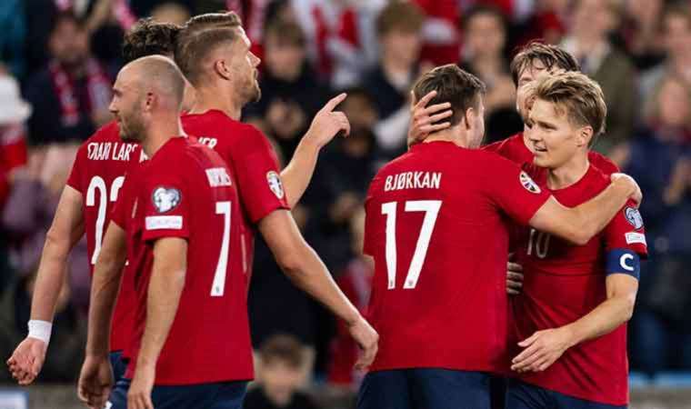Norveç'te Haaland ve Odegaard attı Gürcistan üzüldü!
