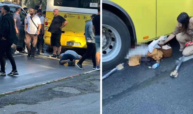 Fatih'te katliam gibi kaza... Motosiklet İETT otobüsüne çarptı: Hamile kadın hayatını kaybetti