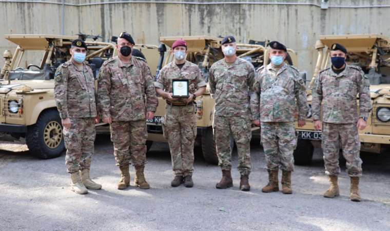 Lübnan ile İngiltere ortak askeri tatbikat başlattı