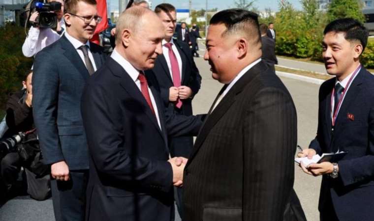 Kim Jong Un meets Putin in Russia as missiles launch from North Korea