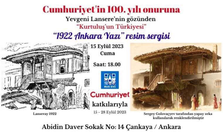 Cumhuriyet'in 100. yıl onuruna... Yevgeni Lansere'nin gözünden 