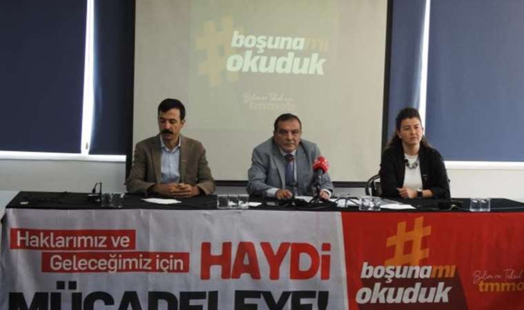 TMMOB tüm Türkiye'de sokağa çıkacak: ‘Boşuna mı okuduk’