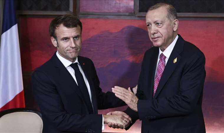 Erdoğan ile Macron arasında yaşanan diyalog dikkat çekti