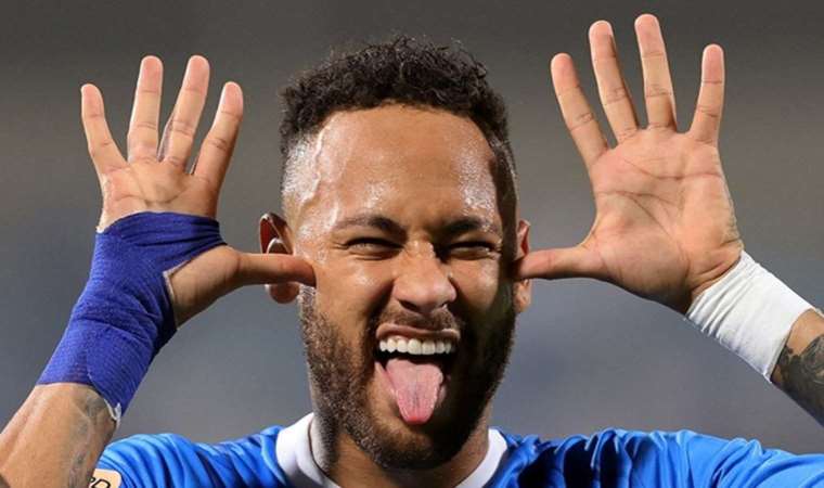 Neymar formayı ilk kez giydi: Al Hilal farklı kazandı!