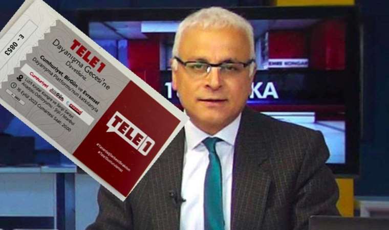 Harbiye'de TELE1'le dayanışma gecesi