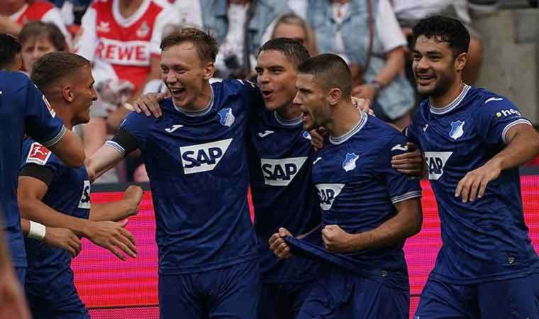 Hoffenheim, Köln'ü 3 golle geçti!