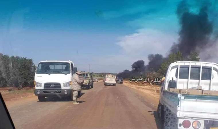 Son dakika: Yardıma giden Türk konvoyu kaza yaptı