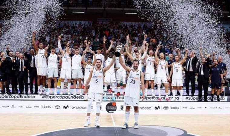 Real Madrid üst üste 6. kez İspanya Süper Kupası'nı kazandı