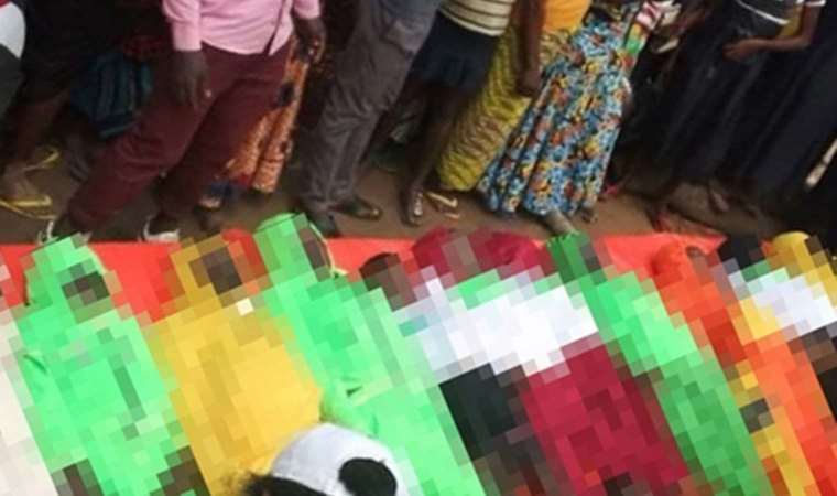 Toprak kayması sebebiyle 17 kişi öldü