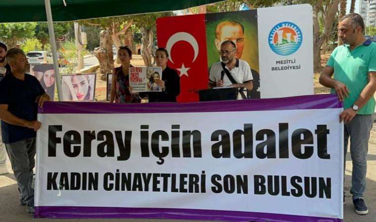 Mersin’de öldürülen üniversite öğrencisi Feray Şahin Mersin’de anıldı