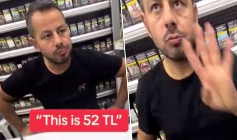 Antalya'da turiste yüksek fiyattan sigara sattığı belirlenen esnafa para cezası