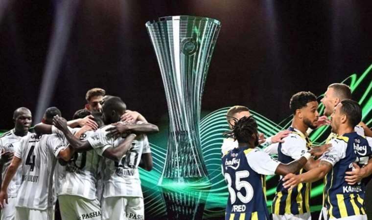 Beşiktaş ve Fenerbahçe'nin Konferans Ligi'ndeki maç takvimi belli oldu