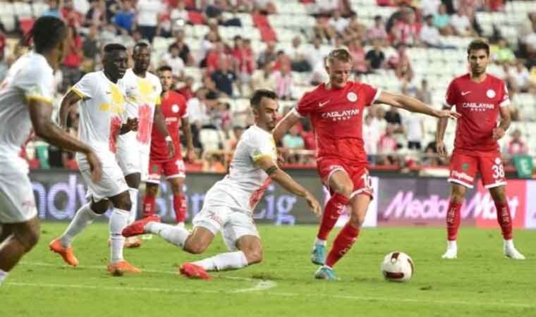 Antalya'da puanlar paylaşıldı! Antalyaspor 1-1 Kayserispor