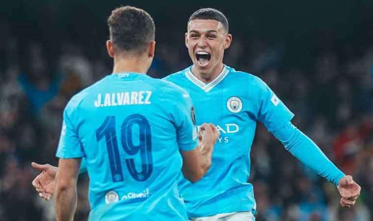 Alvarez şov yaptı Manchester City kazandı