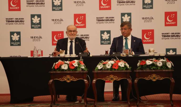 Karamollaoğlu ve Davutoğlu'ndan yerel seçimler için 'iş birliği' kararı