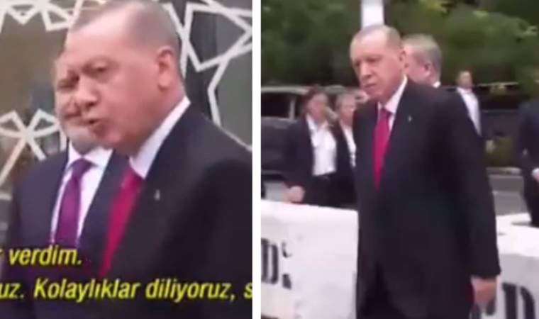 Erdoğan'dan muhabire: Naber kız?