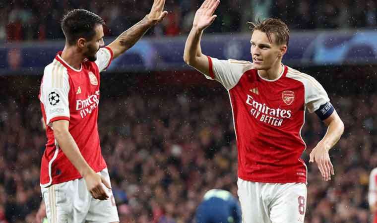 Arsenal, PSV Eindhoven'ı çaresiz bıraktı!