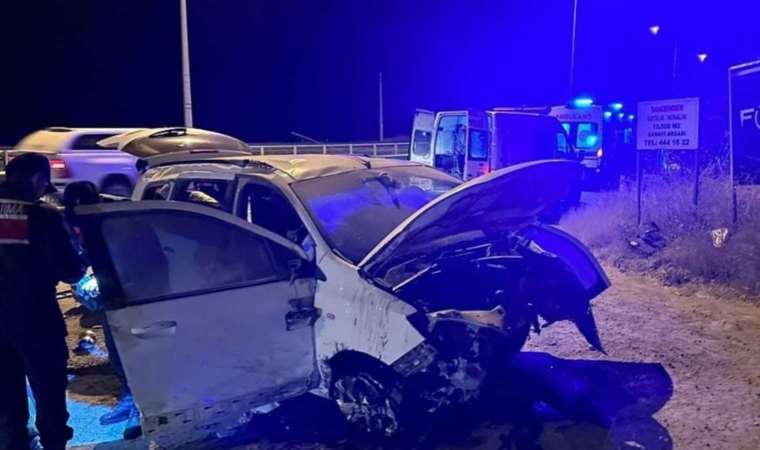 Kütahya’da feci kaza: 2 ölü, 2 yaralı