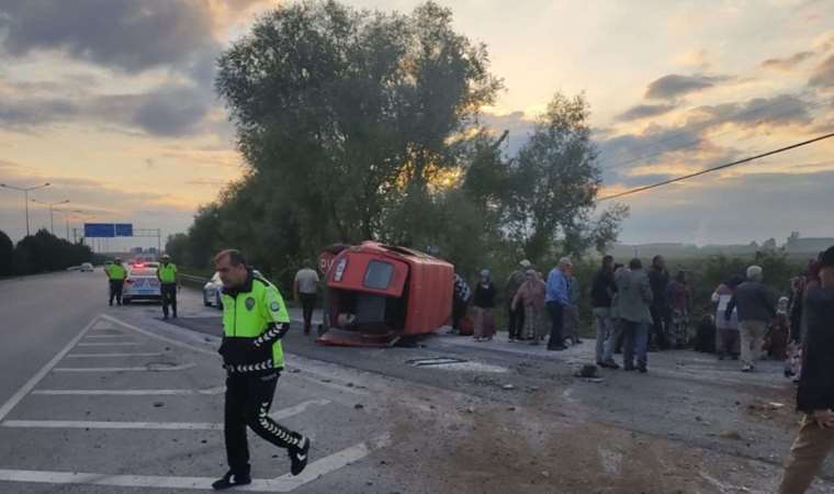 Samsun'da korkunç kaza... Çok sayıda yaralı var!