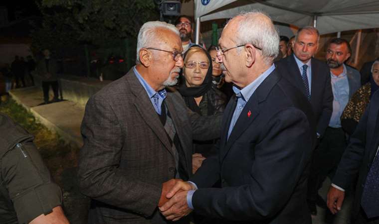 CHP lideri Kılıçdaroğlu'ndan taziye ziyareti