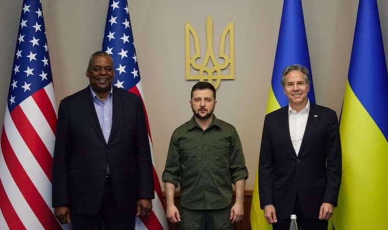 ABD Savunma Bakanı Austin, Zelenski ile görüştü