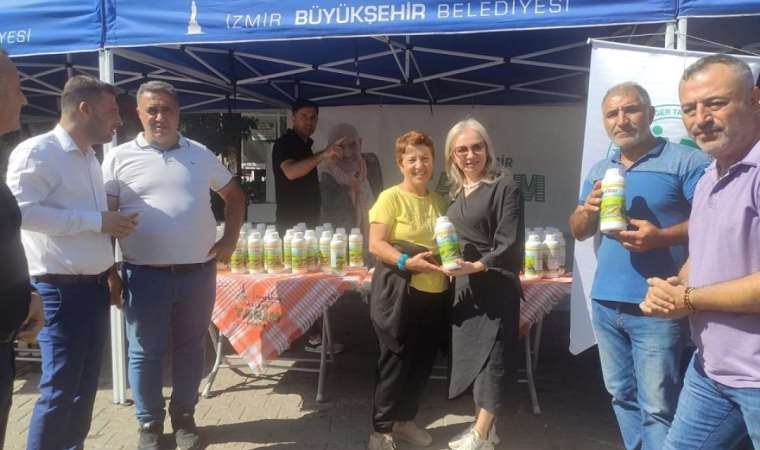 İzmir’de zehirli ambalajlar yerini organik gübreye bıraktı
