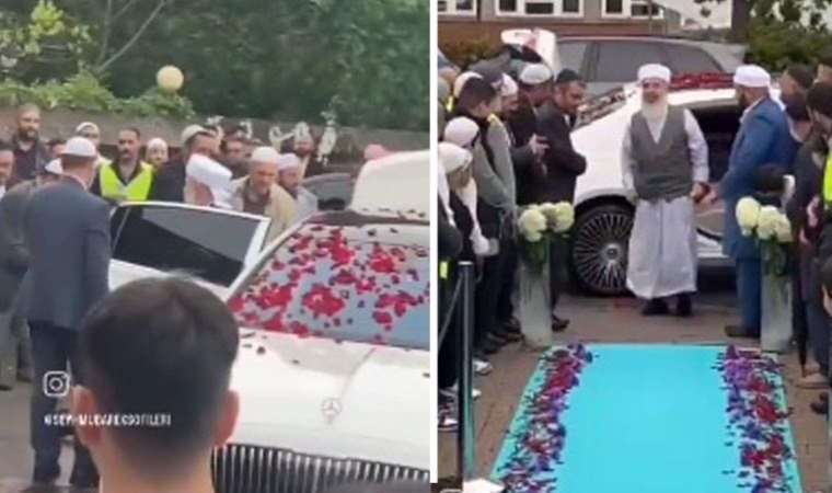 Menzil 'şeyhi adayı' Mübarek El-Hüseyni Avrupa turuna çıktı: Belçika ve Danimarka'da böyle karşılandı...