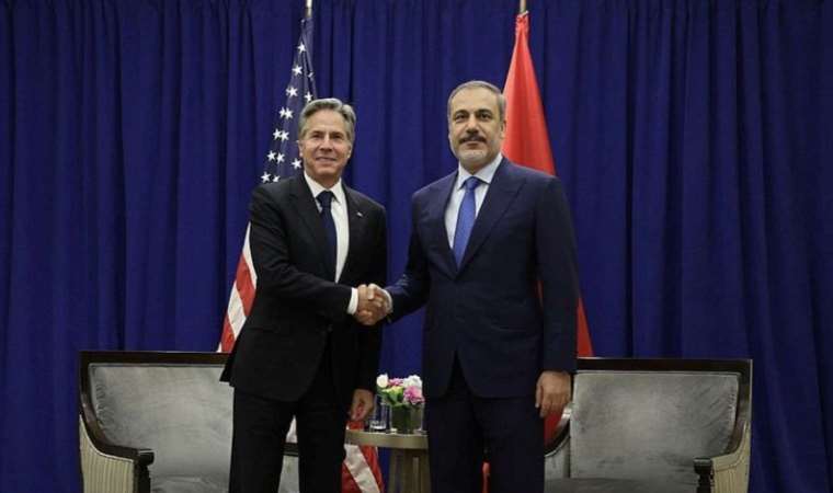 Son Dakika: Dışişleri Bakanı Hakan Fidan ABD'li mevkidaşı Blinken ile görüştü