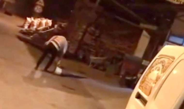 Husumetlisini vurduğu anları cep telefonuyla kayda almış!